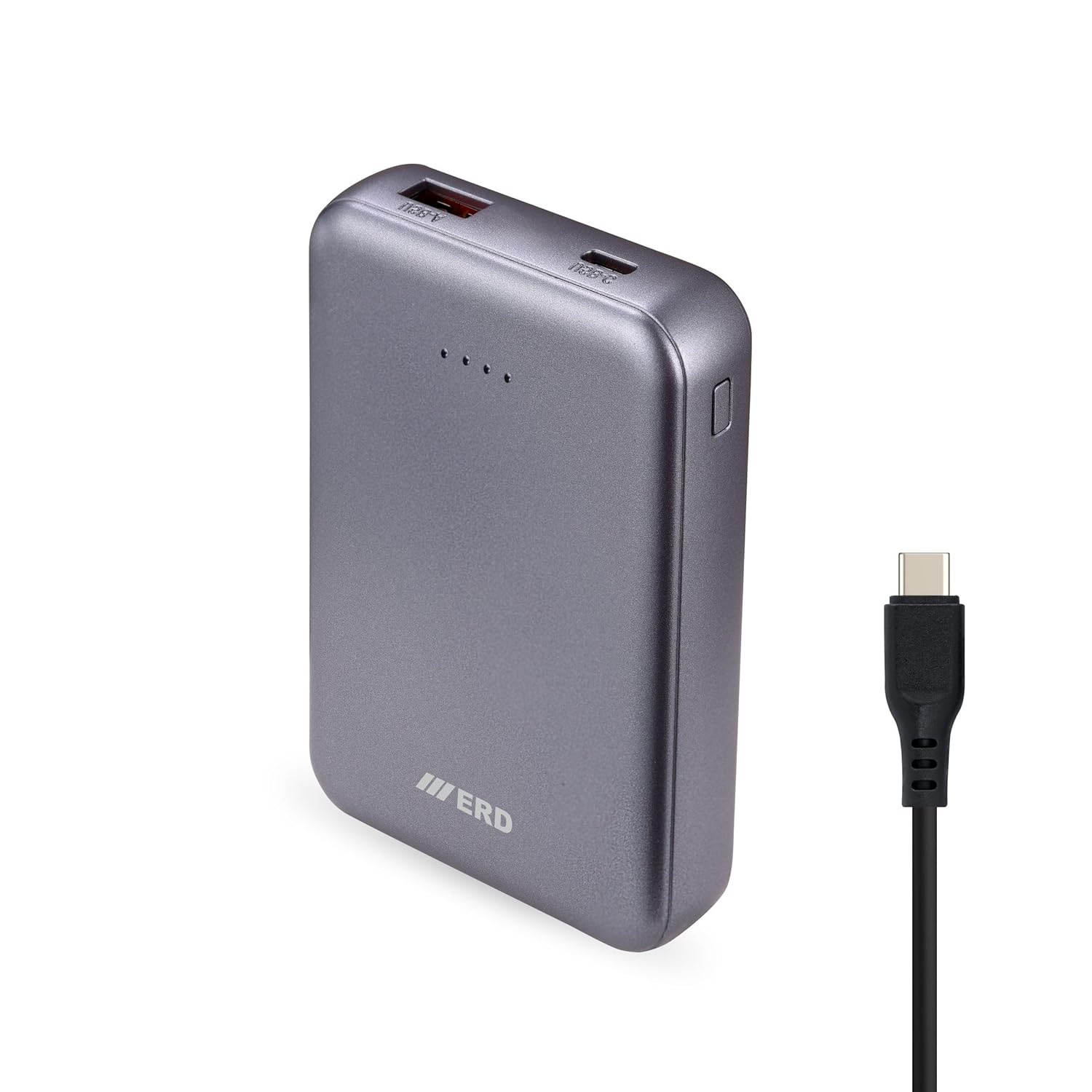 IKALL IKPB10M 20W Fast Charging 10000 mAh Power Bank with Dual USB Output and Ty